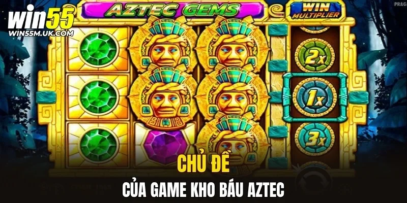 Chủ đề của game kho báu Aztec Chủ đề của game kho báu Aztec