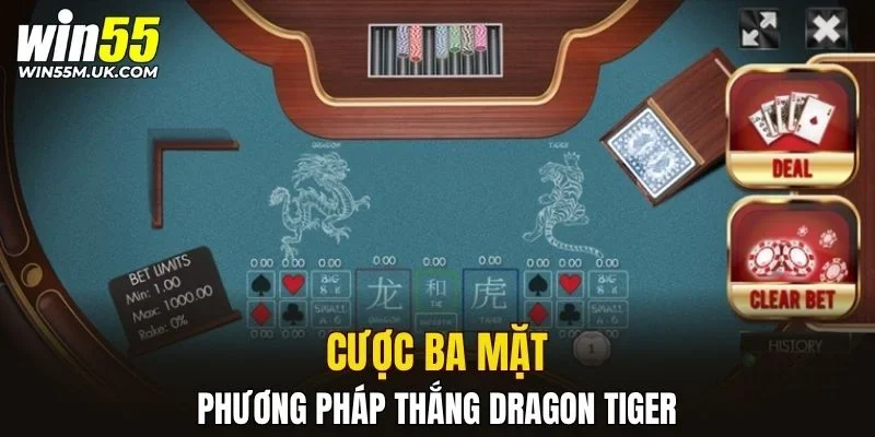 Cược ba mặt - phương pháp thắng Dragon Tiger Cược ba mặt - phương pháp thắng Dragon Tiger